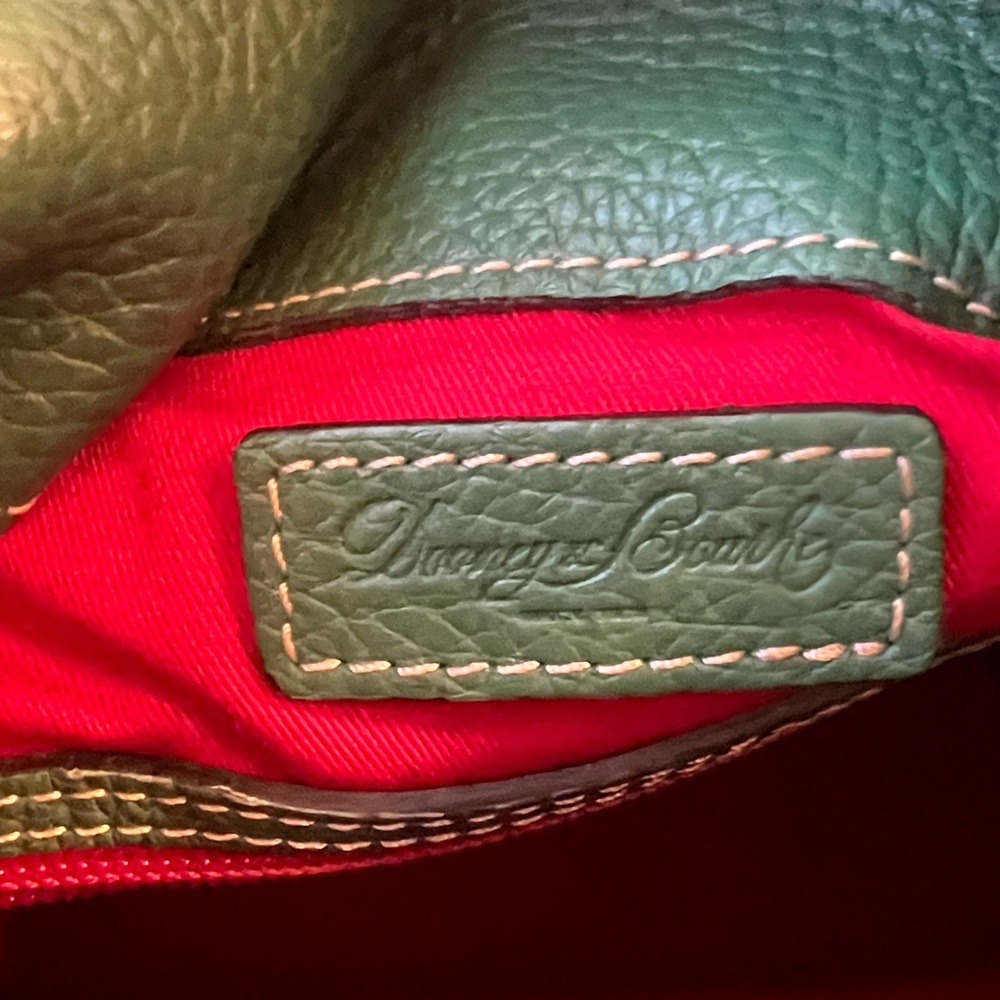 Dooney & Bourke Emerald Green Satchel - Picture 9 of 16